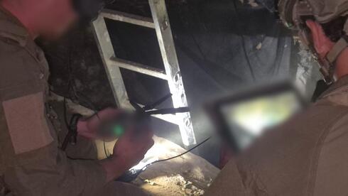 במבצע לאיתור אמצעי לחימה: כוחות הביטחון איתרו שני פירים ושללו את החשד למנהרה