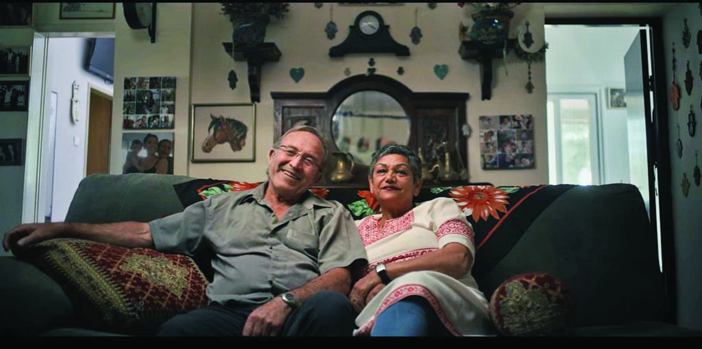 The couple, from the documentary 'HaGafruor' (The Match) (Photo: Avner Shahaf) בני הזוג, מתוך הסרט "הגפרור"