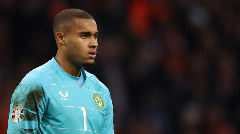Bazunu does not want to play against Israel (Photo: Dean Mouhtaropoulos/Getty Images) באזונו