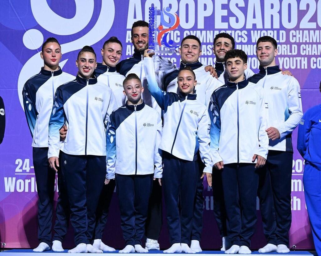 Photo: Courtesy of the Israel Gymnastics Federation/Filippo Tomasi אליפות העולם באקרובטיקה