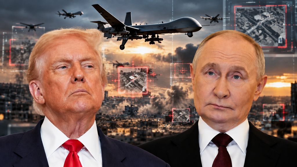 Russian President Vladimir Putin and US President Donald Trump (Photo: AP Photo/Alexander Zemlianichenko, Pool; Andrew Harnik/Getty Images) נשיא רוסיה ולדימיר פוטין, נשיא ארה"ב דונלד טראמפ