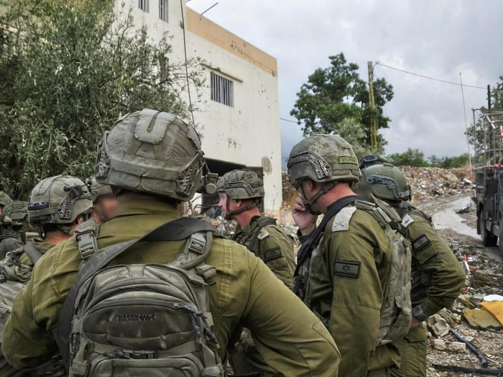 55th Brigade combat team operating in the security zone in southern Lebanon (Photo: IDF) פעילות כוחות צוות הקרב החטיבתי 55 במרחב הביטחוני בדרום לבנון