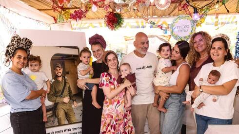 אירוע מרגש. סוכת משפחת נזרי