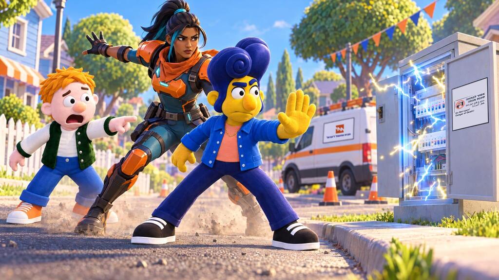 Now, Israeli children can also use it to learn why wet hands and electrical appliances are a dangerous combination (Photo: Courtesy) The Israel Electric Corporation (IEC) has launched an interactive Fortnite experience that turns everyday electrical hazards into challenges players have to recognize and solve