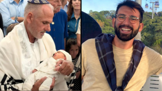 מהברית של לביא סרוסי, אחיו של אלמוג, שנולד מביצית שהוקפאה לפני 25 שנה