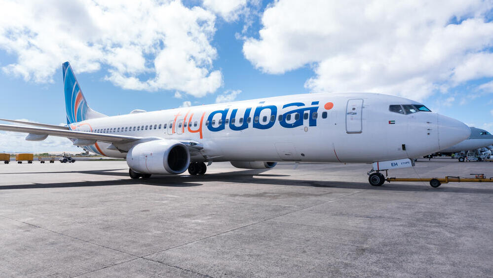 Photo: photopixel / Shutterstock.com מטוס של חברת התעופה flydubai