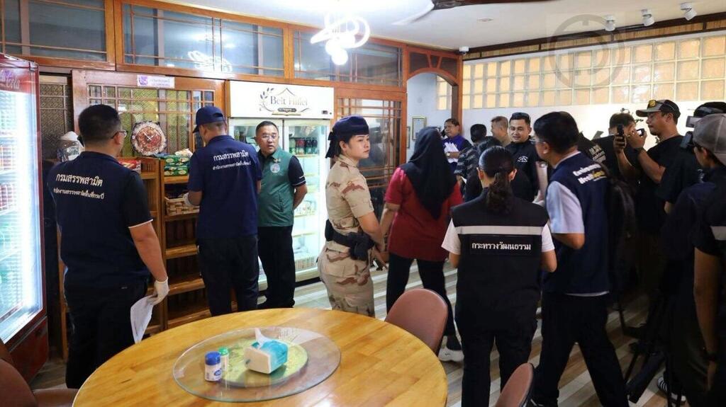 Photo: Krabi Police כוחות גדולים השתתפו בפשיטה