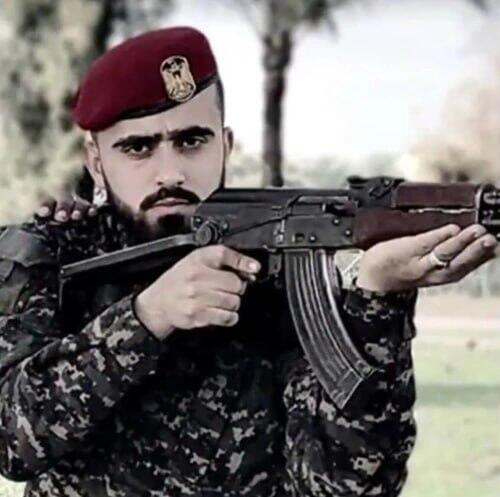 And with a Kalashnikov (Photo: IDF) אמרו נהיד עבד אל-רחמן אבו עודה