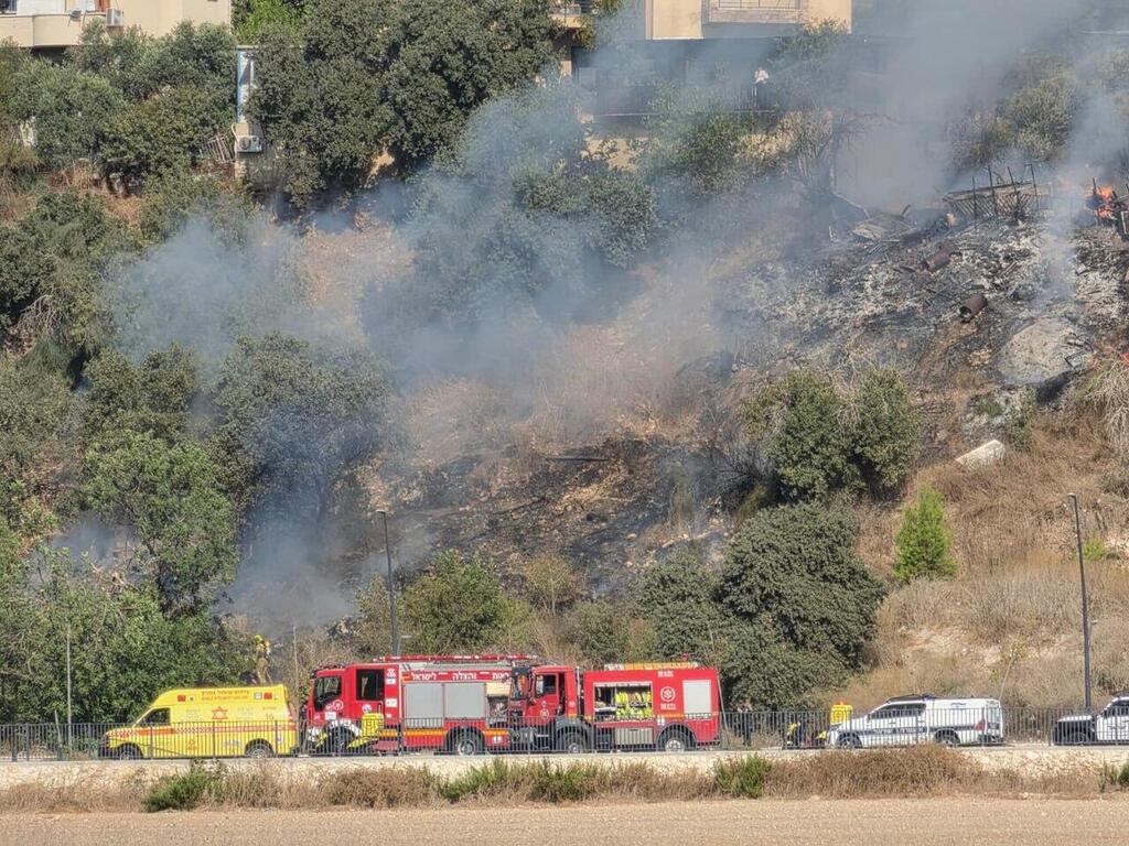 זירת ההתרסקות בוואדי ערה
