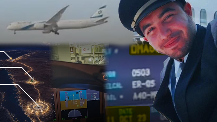 זום מהקוקפיט על מטוס אל על, ב-11/10: סרטוני הטייס-מחבל - וכל מה שידוע עליו