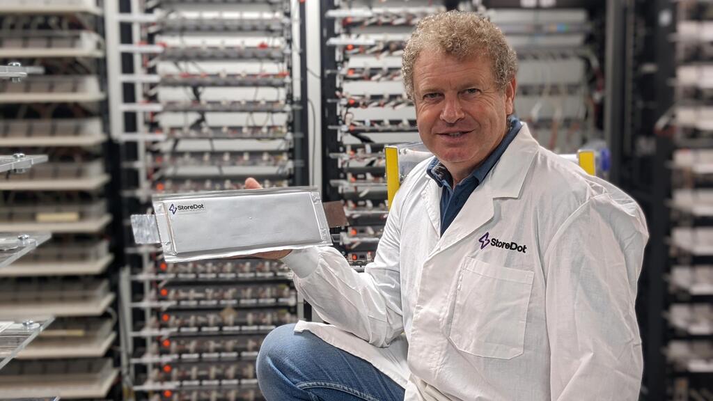 'There was a revolution here that I could hardly believe,' Dr. Doron Myersdorf said (Photo: StoreDot) 'There was a revolution here that I could hardly believe,' Dr. Doron Myersdorf said