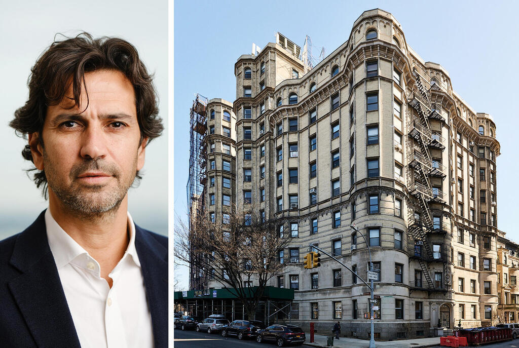 Amir Shriki, controlling shareholder of real estate company Aya New York (Photo: Shaun Bruce) Amir Shriki, controlling shareholder of real estate company Aya New York, next to one of the company’s properties in Manhattan
