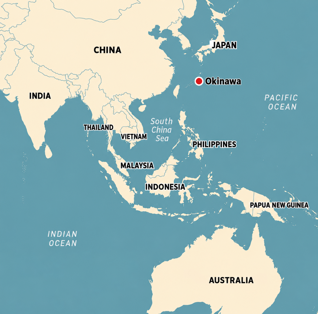 Okinawa map
