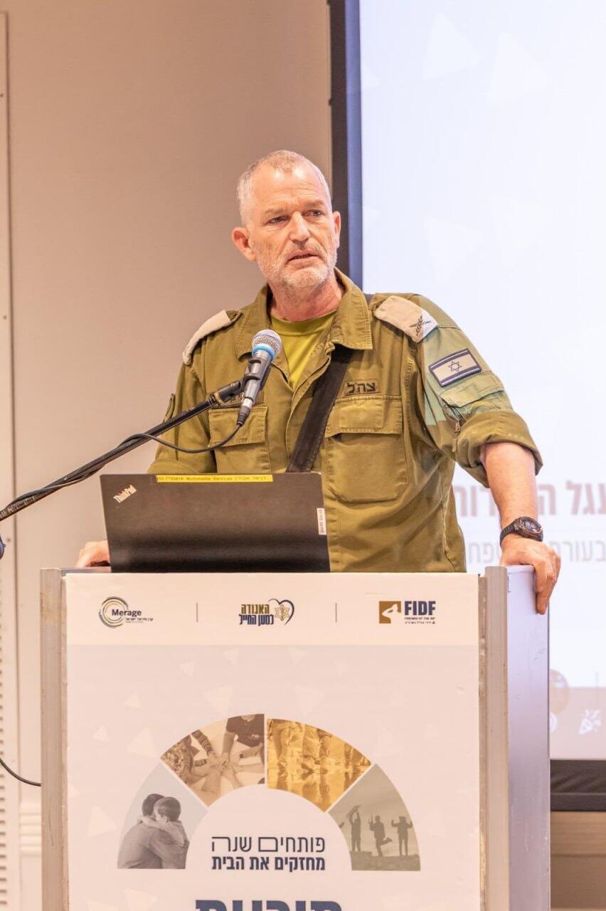 'Turn reserve service into a national status.' Brig. Gen. Benny Ben Ari (Photo: IDF Spokesperson’s Unit) תא"ל בני בן ארי, קצין מילואים ראשי