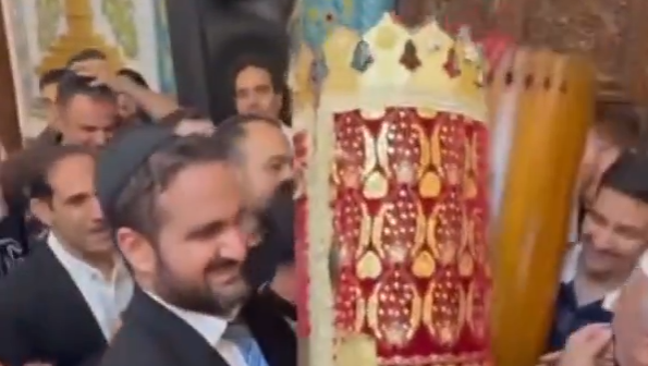 חגיגות שמחת תורה בטהרן