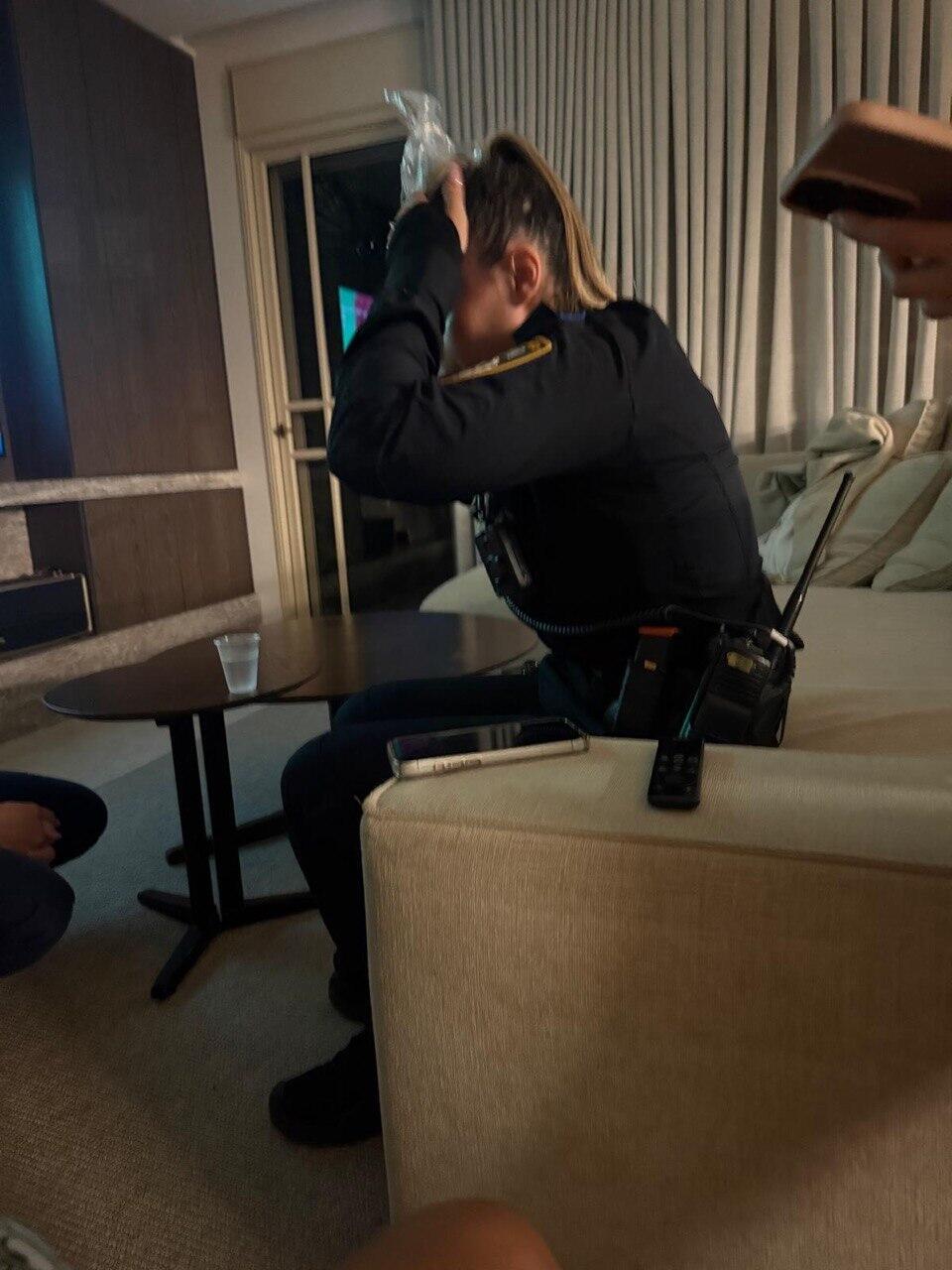 The police officer injured during the attempted arrest of a deserter in Modi’in שוטרת פצועה