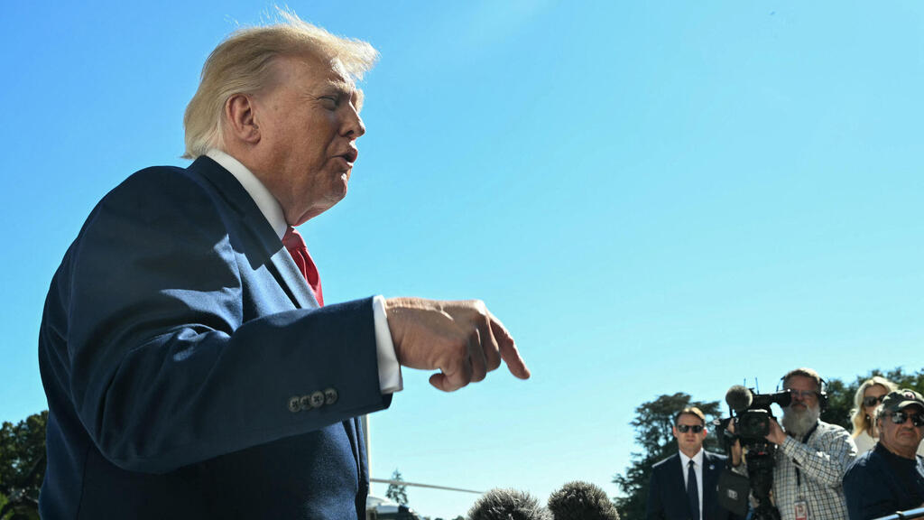 US President Donald Trump (Photo: Alex WROBLEWSKI / AFP) נשיא ארה"ב דונלד טראמפ