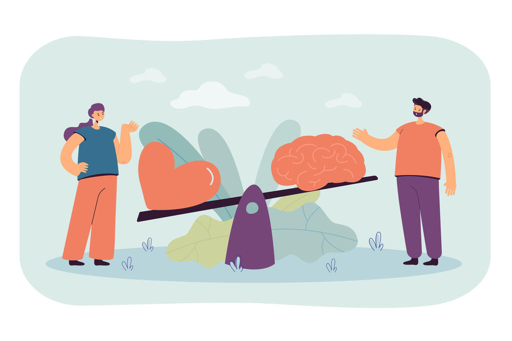 So who's really making the decisions? (Photo: Shutterstock/SurfsUp) תחושת בטן אינטואציה