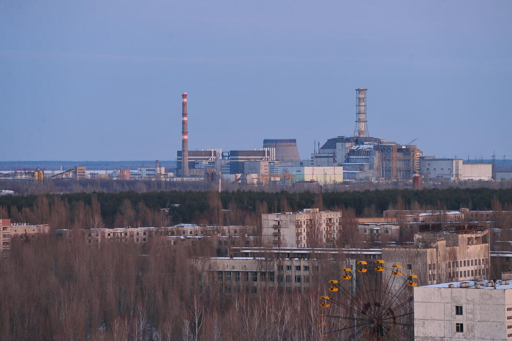 The Chernobyl nuclear power plant (Photo: Ihor Khomych/Shutterstock) תחנת הכוח הגרעינית צ'רנוביל