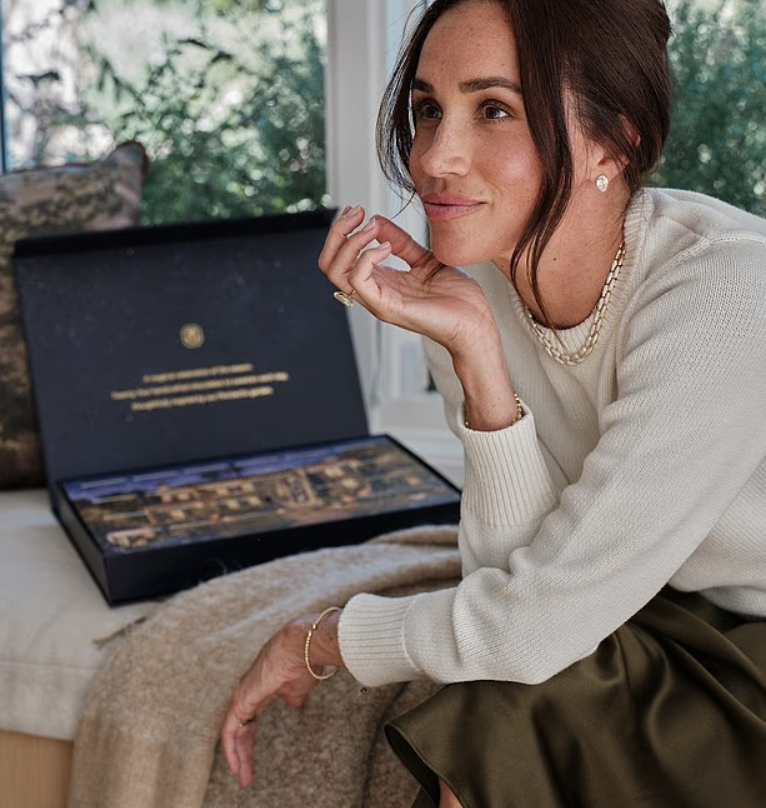 Meghan Markel and her gourmet chocolates (Photo: Instagram) מייגן מרקל