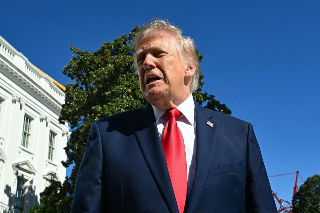 US President Donald Trump (Photo: Alex WROBLEWSKI / AFP) נשיא ארה"ב דונלד טראמפ