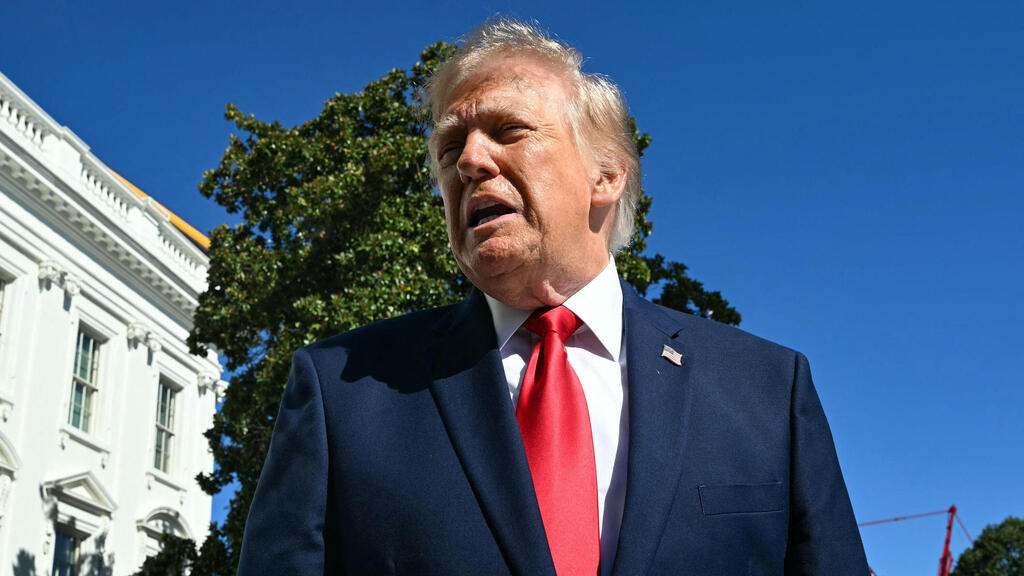 US President Donald Trump (Photo: Alex WROBLEWSKI / AFP) נשיא ארה"ב דונלד טראמפ