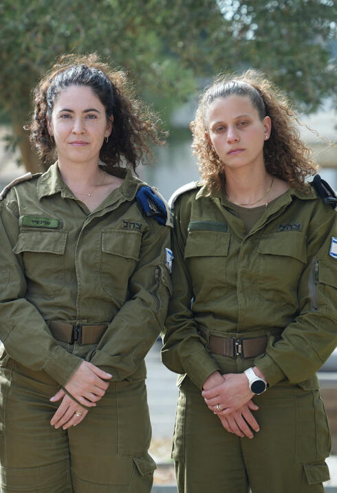 מימין לשמאל: סרן עדי גורליק, סרן שיר שגיב וסרן גאיה חזן
