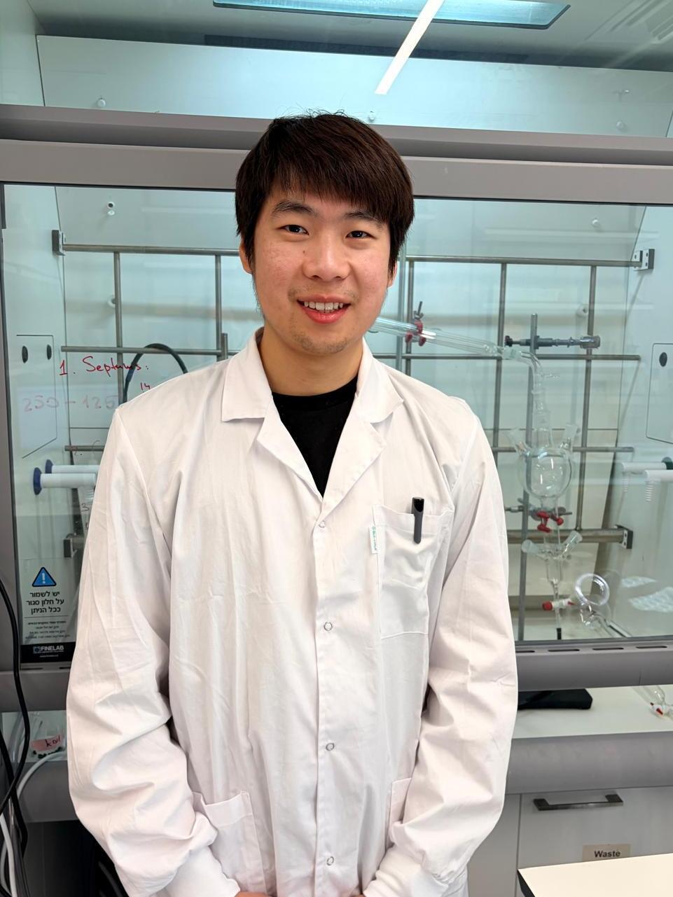 Dr. Guilin Ruan (Photo: Technion spokesperson's office) ד"ר גווילין רואן