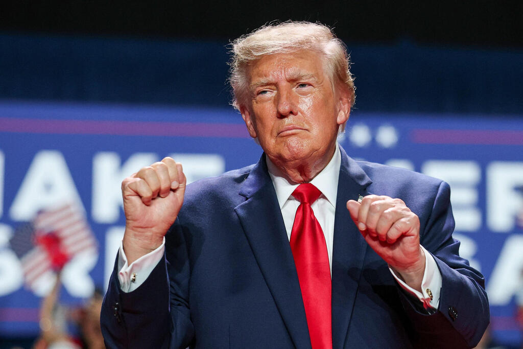 Donald Trump (Photo: Win McNamee/Getty Images/AFP (Photo by WIN MCNAMEE / GETTY IMAGES NORTH AMERICA / AFP) טראמפ ב טקסס בעצרת בחירות אמצע ארה"ב ביום רביעי