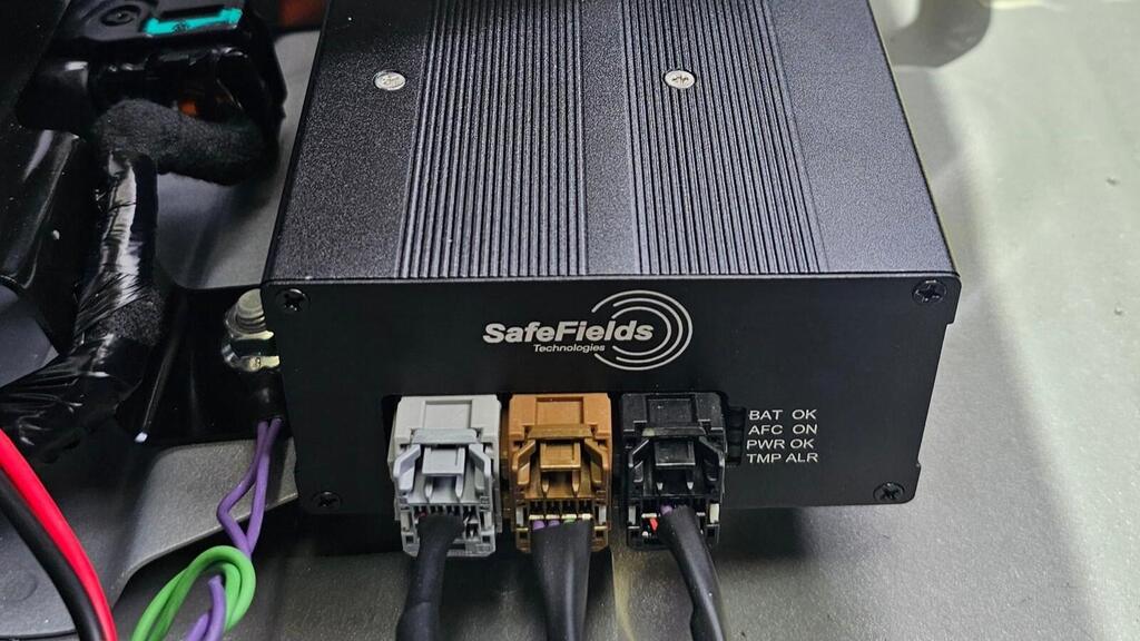 SafeFields Technologies' radiation-reduction device, designed to reduce electromagnetic radiation inside vehicles (Photo: Courtesy) SafeFields Technologies' radiation-reduction device, designed to reduce electromagnetic radiation inside vehicles