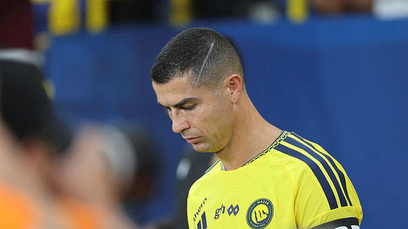 Drone alerts rock Ronaldo's match in Riyadh as fans told to stay in stadium (Photo: Fayez NURELDINE / AFP) רונאלדו