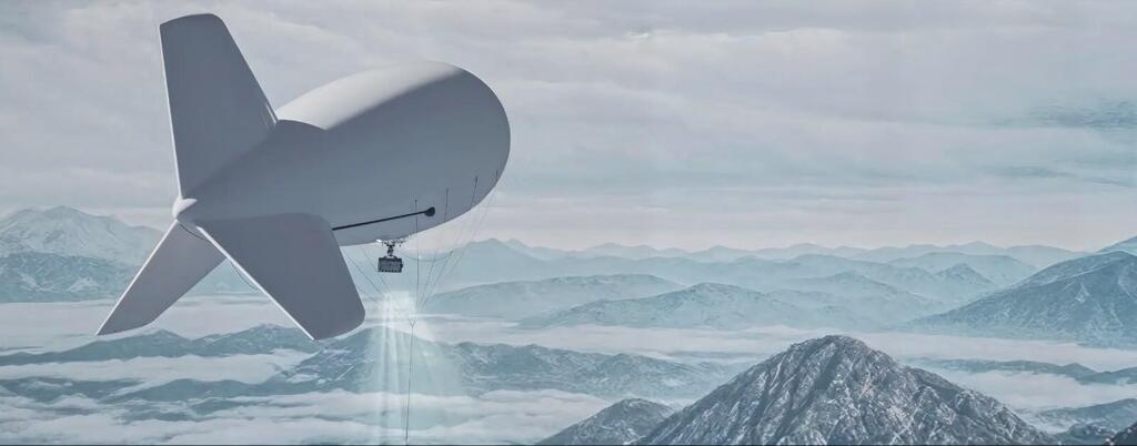 POINT@AIR operates from an elevated platform known as an aerostat
