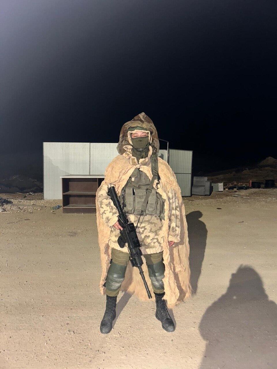 Jamie during her service as an IDF combat intelligence collection soldier 