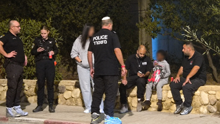 זירת רצח האישה בבאר שבע