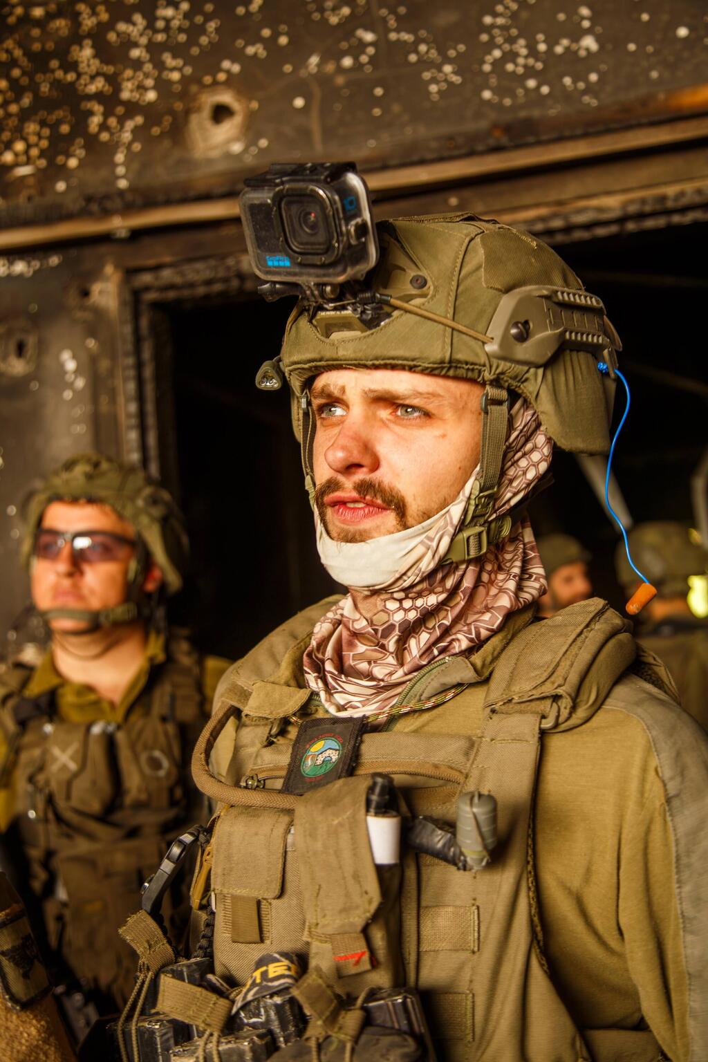 Gleb: 'The first week was one shock after another' (Photo: Courtesy) גלב