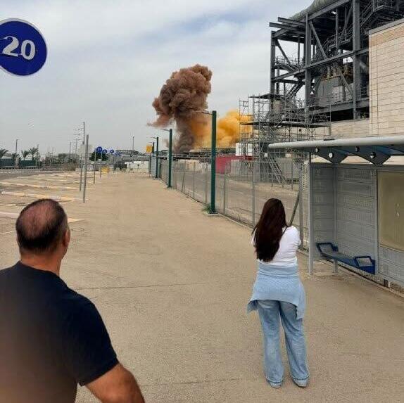 Explosion at Intel plant in Kiryat Gat (Photo: According to Section 27A of the Copyright Law) חשד לפיצוץ בקרית גת