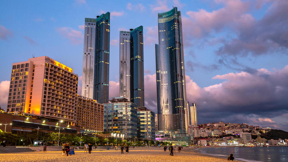 Busan, South Korea (Photo: Shutterstock / Finn stock) בוסאן, קוריאה הדרומית