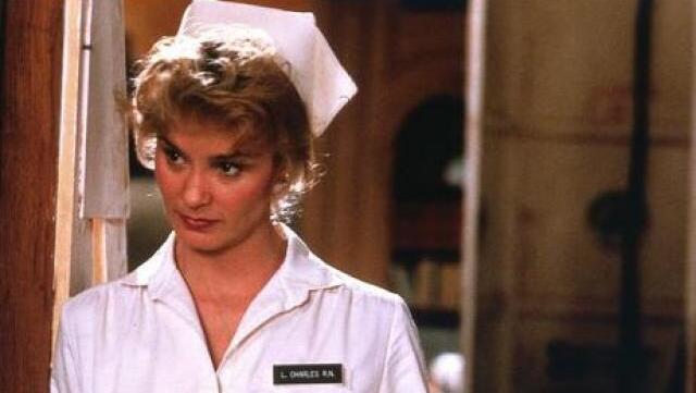 Her granddaughters didn't recognize her; Jessica Lange in ‘Tootsie’ (Screenshot from the film) ג'סיקה לאנג ב"טוטסי"
