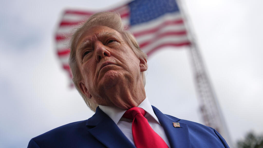 US President Donald Trump (Photo: AP Photo/Julia Demaree Nikhinson) נשיא ארה"ב על הסכמי אברהם