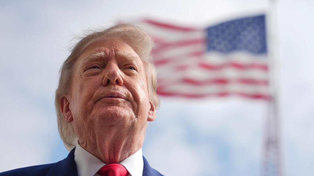 US President Donald Trump (Photo: AP/ Julia Demaree Nikhinson) נשיא ארה"ב על הסכמי אברהם