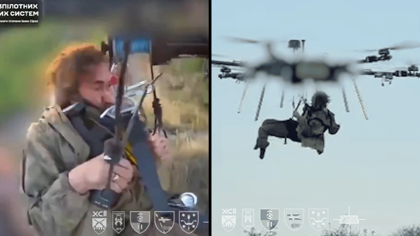 "פסגת הבריונים" שמציע פוטין, והתיעוד המדהים: חייל פצוע חולץ משדה הקרב עם רחפן ענק