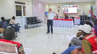 Israel's national emergency medical service, Magen David Adom (MDA), has trained local Red Cross first aid instructors to treat injuries using whatever materials they can find 