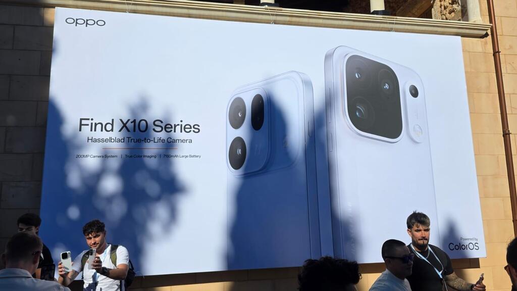 Oppo's Find X10 Pro Max unveiled at its global launch event in Mallorca, Spain (Photo: Raphael Kahan) מתוך אירוע ההשקה של ה-Find X10 Pro Max