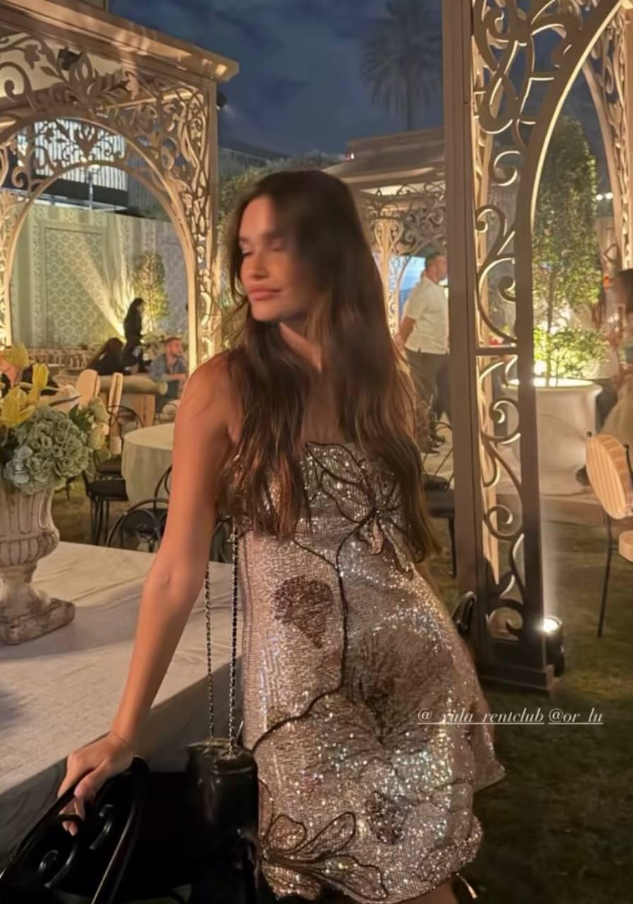 רומי פרנקל מנצנצת (צילום מסך אינסטגרם) רומי פרנקל