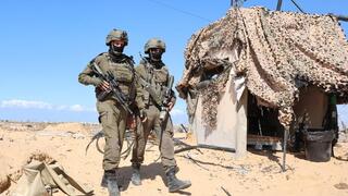 יואב קרן וגדי קבלו עם גדוד 9 בעומק רצועת עזה 