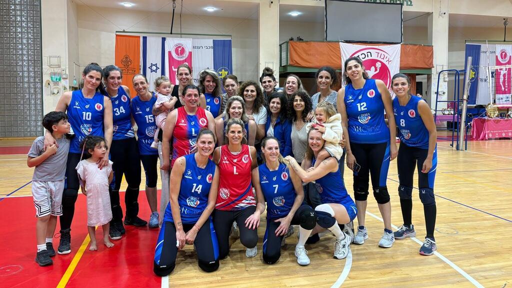 The team is also a family (Photo: Catchball Association) דורה כפר סבא