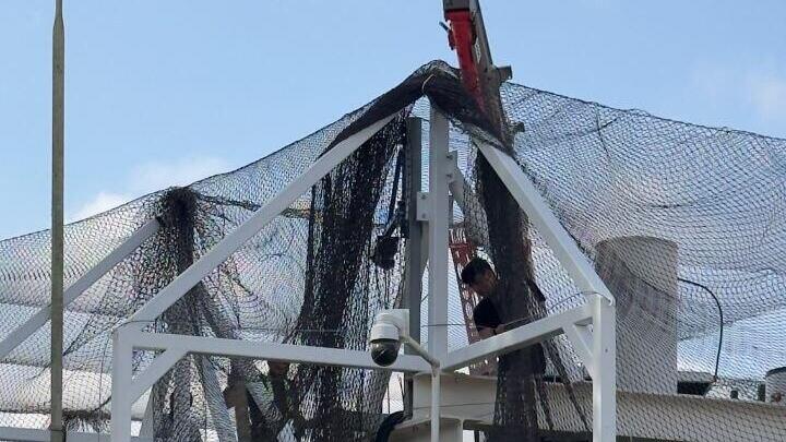 Work to secure the prime minister's private residence in Jerusalem, where he does not live עבודות במעון ראש הממשלה בירושלים