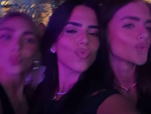 עם יעל שלביה ומאיה קיי (צילום מסך אינסטגרם) יעל שלביה ומאיה קיי