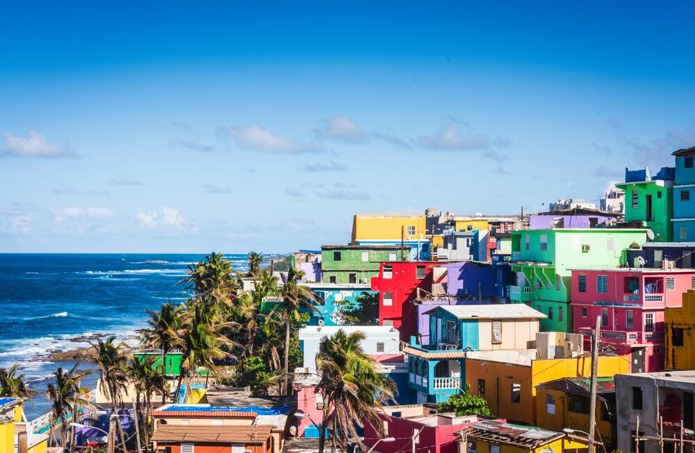 La Perla neighborhood in Old San Juan, Puerto Rico (Photo: shutterstock / Sandra Foyt) שכונת לה פרלה בסן חואן העתיקה, פוארטו ריקו