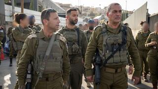 הרמטכ"ל בזירת פיגוע הירי סמוך לצומת יהודה